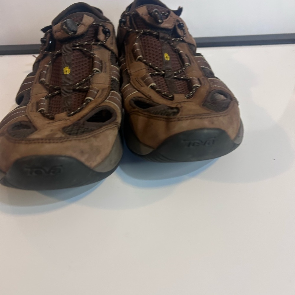 Teva Churnium Water Hiking Sandal Mens Size 12 Slip On Shoe Trail Brown - Picture 7 of 13